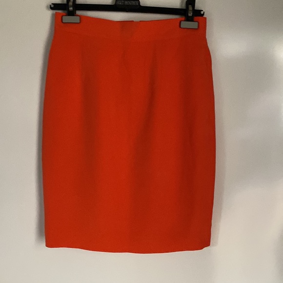 100% SILK DANA BUCHMAN MIDI SKIRT Sz10 - Picture 12 of 12